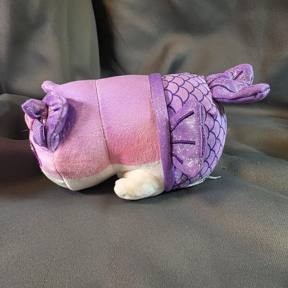 Aphmau MeeMeows Plush Lot of 2 Mermaid & Emerald Cats